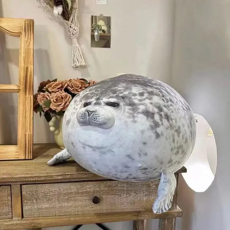 Seal Plush Pillow